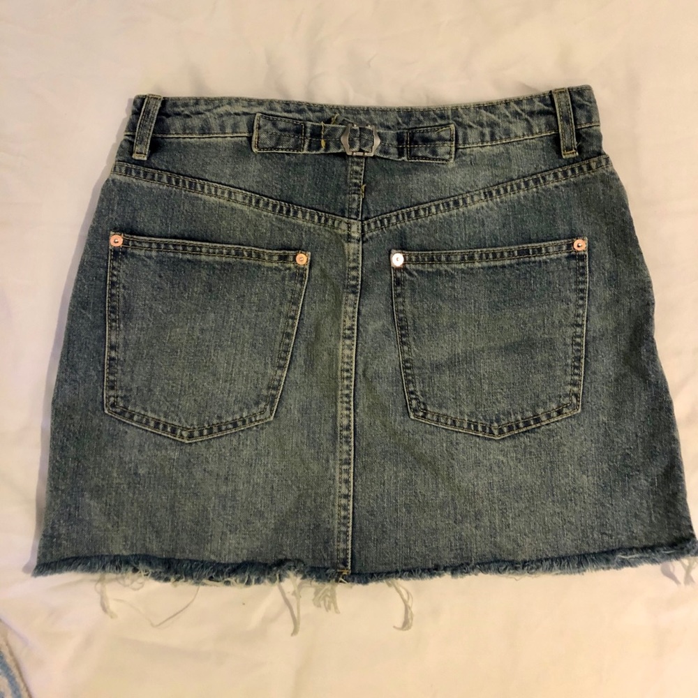 Free People denim skirt - Picture 2 of 5